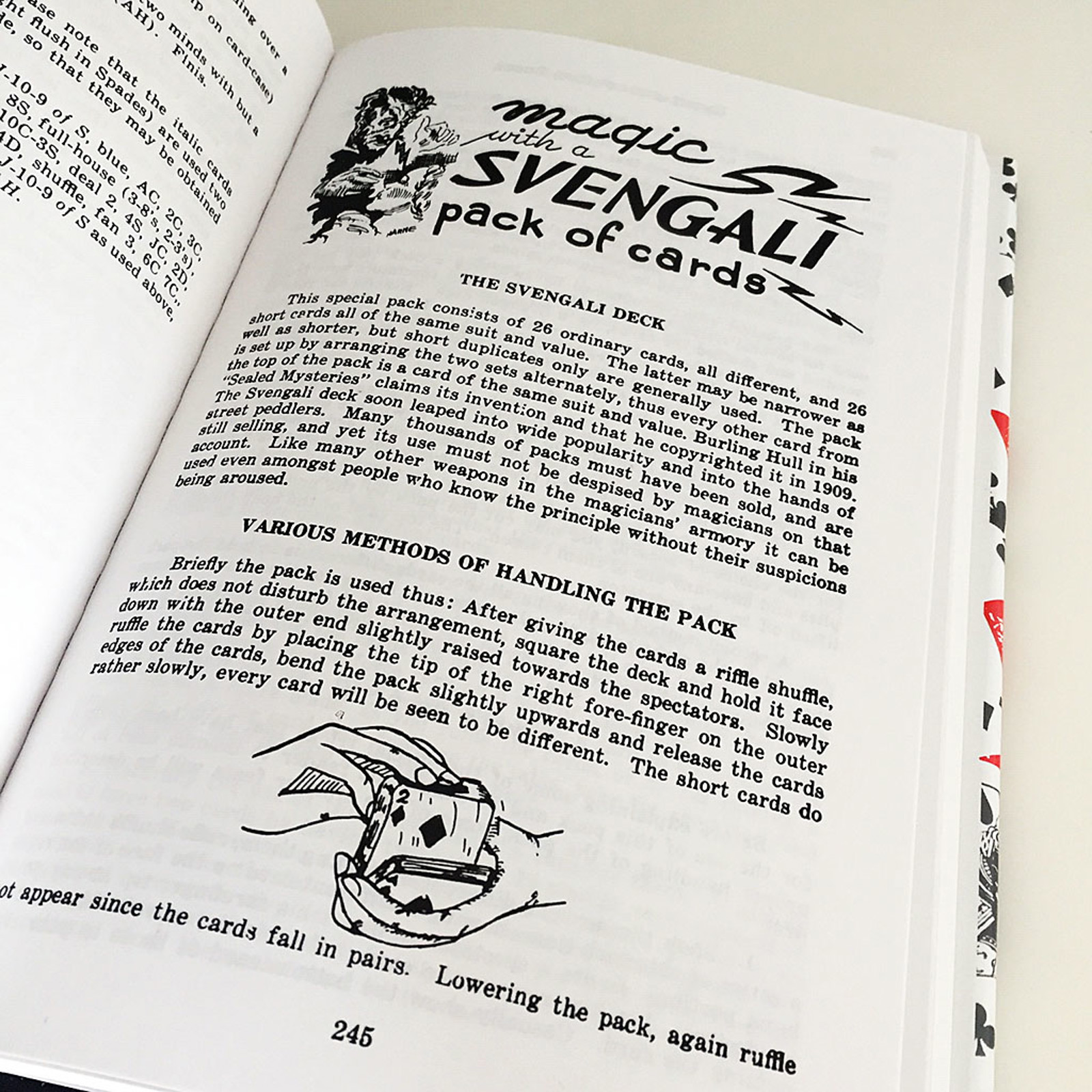 ENCYCLOPEDIA OF CARD TRICKS Jean Hugard Pegani