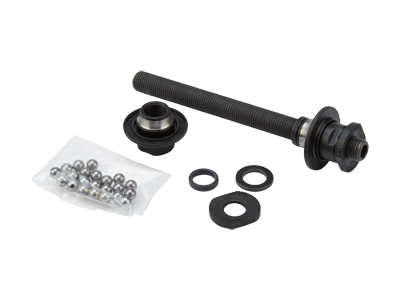 Shimano - Akselsæt til forhjul - quick release yupe 108mm lang aksel - WH-RS11