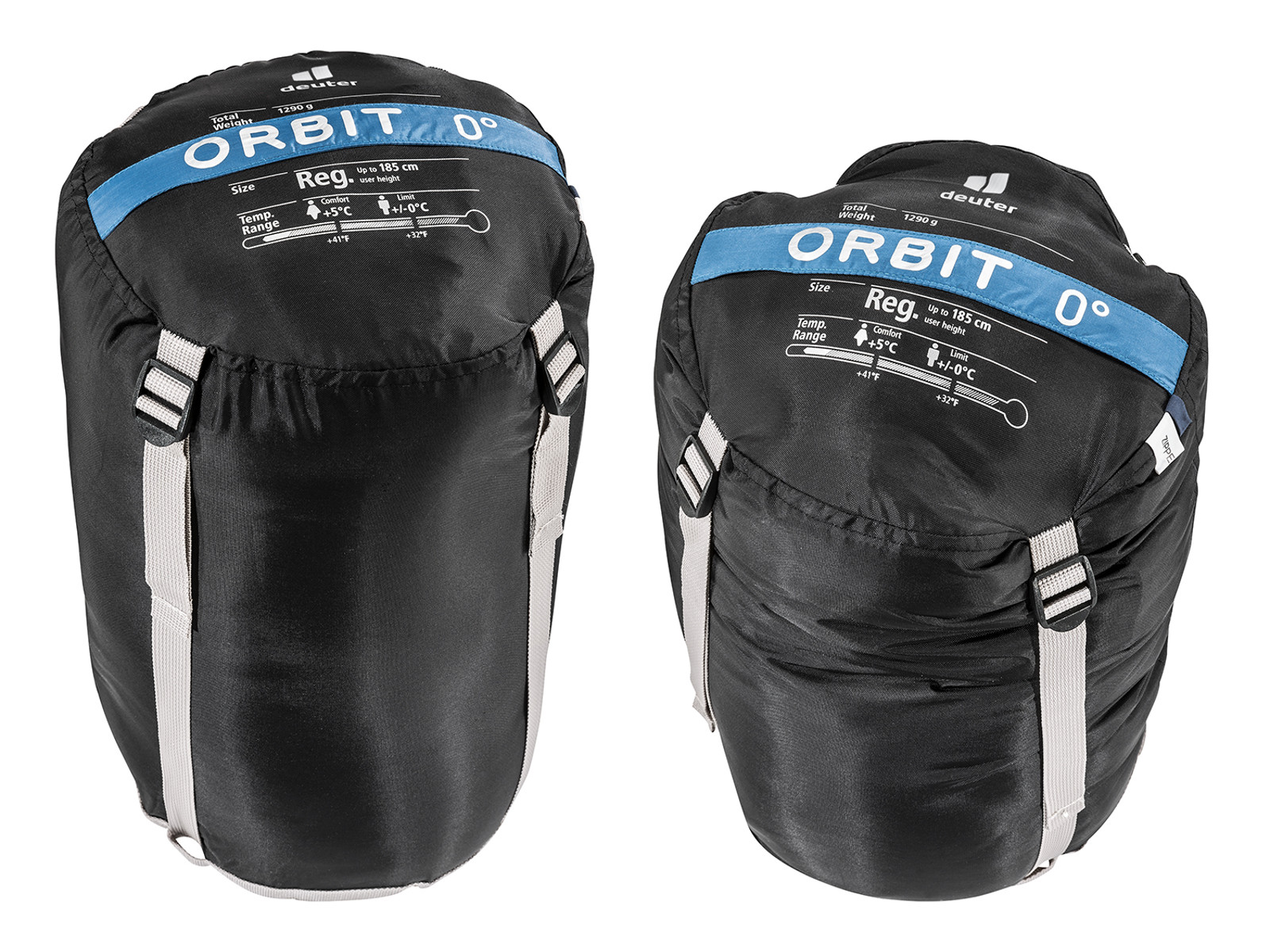 Deuter Orbit 0 Sovepose til voksne op til 185 cm Bay Steel (DKK 674,25)