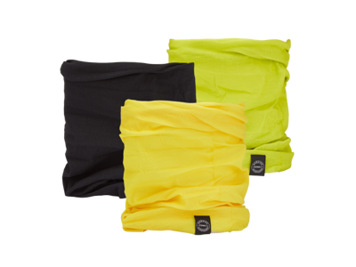 OXC - Halsedisse - 3 stk. pakke - Polyester - One size - Grøn, sort, gul