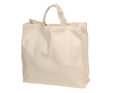 Mulepose 7302 med 1 farve 2 sider logo