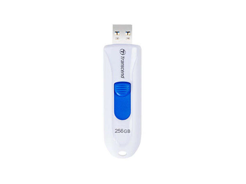 Transcend JetFlash 790 USB-nøgle 256 GB USB Type-A 3.2 Gen 1 (3.1 Gen 1) Hvid