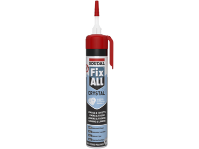 FixAll Crystal fuge-/klæbemasse klar 200ml pressp.