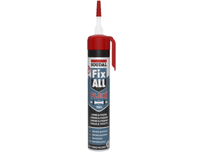 FixAll Flexi fuge-/klæbemasse hvid 200ml presspack