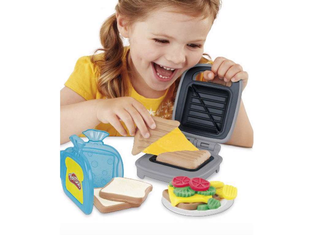 PlayDoh sandwich toaster legesæt