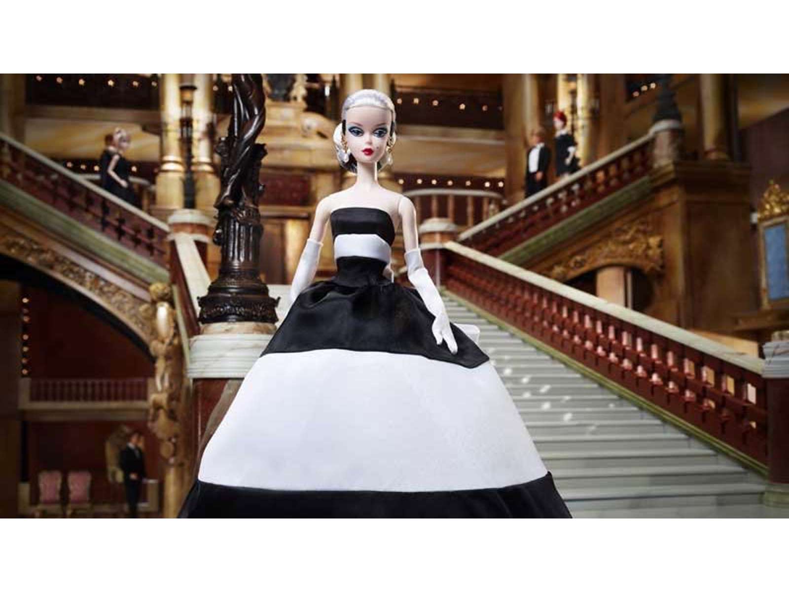 Barbie Gowns Black And White Forever Barbie Silkstone Barbie Black