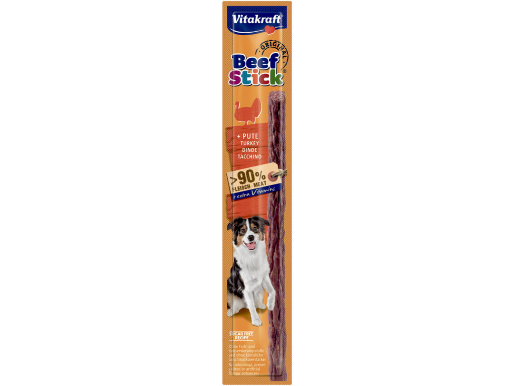 Vitakraft Beef-Stick Kalkun – 12 g