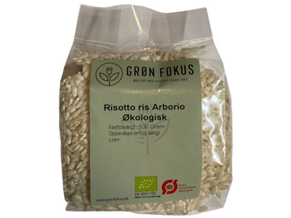 Køb Risotto ris Arborio 500g IT hos Grøn Fokus