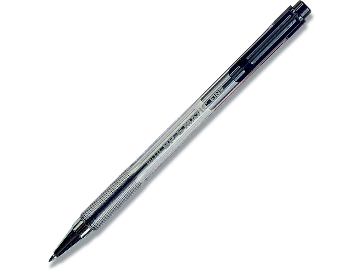 Pilot BP-S Matic – Penna A Sfera Retrattile, Punta Fine 0,7 Mm, Inchiostro Verde, 1 Pezzo