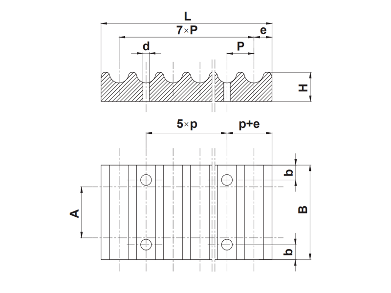 CLAMP FOR TIMING BELT 3M10MM M. Wilhelmsen A/S