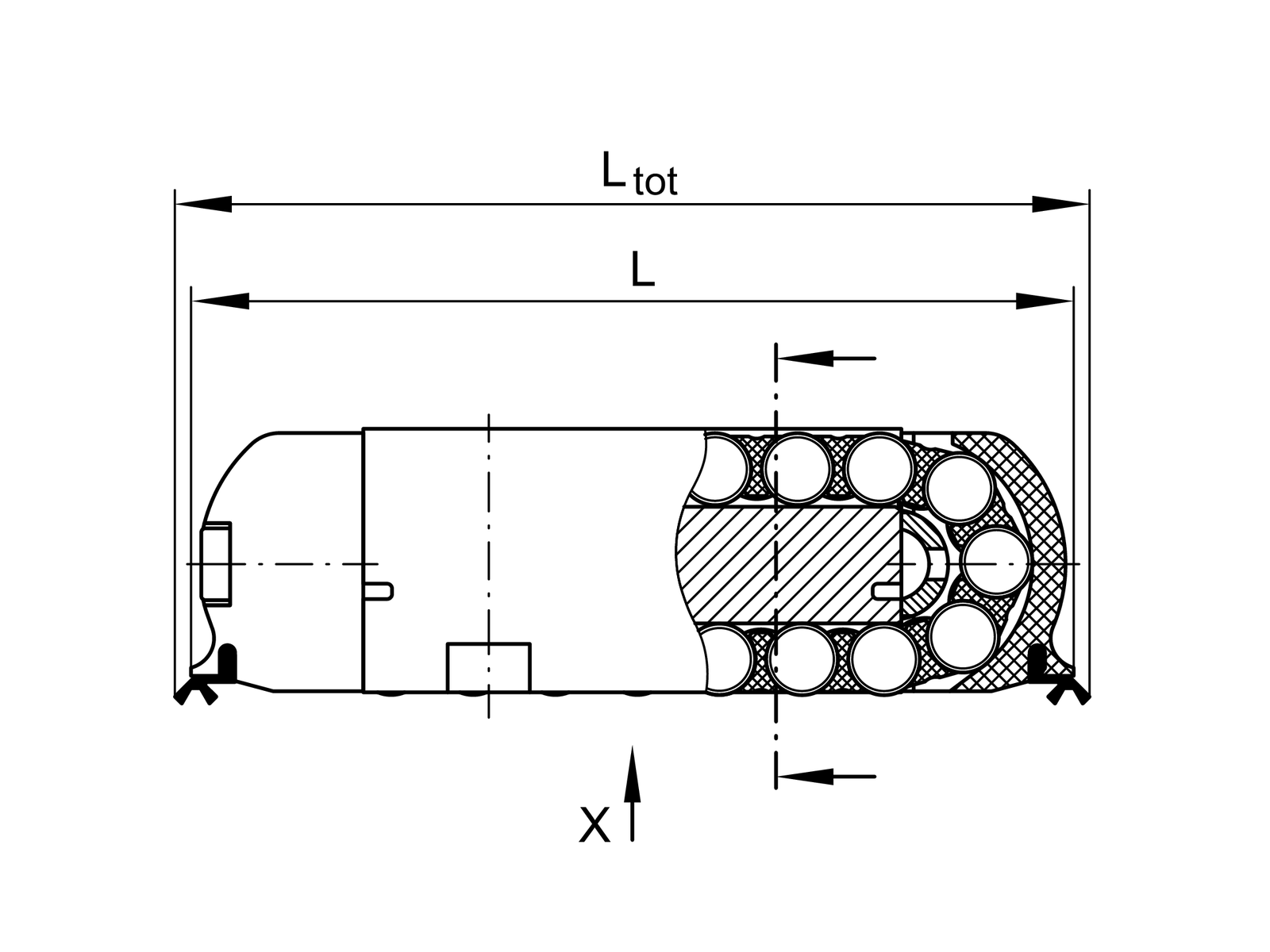 INA RUS19069 LINEAR RECIRCULATING ROLLER BEARING UNIT M. Wilhelmsen A/S