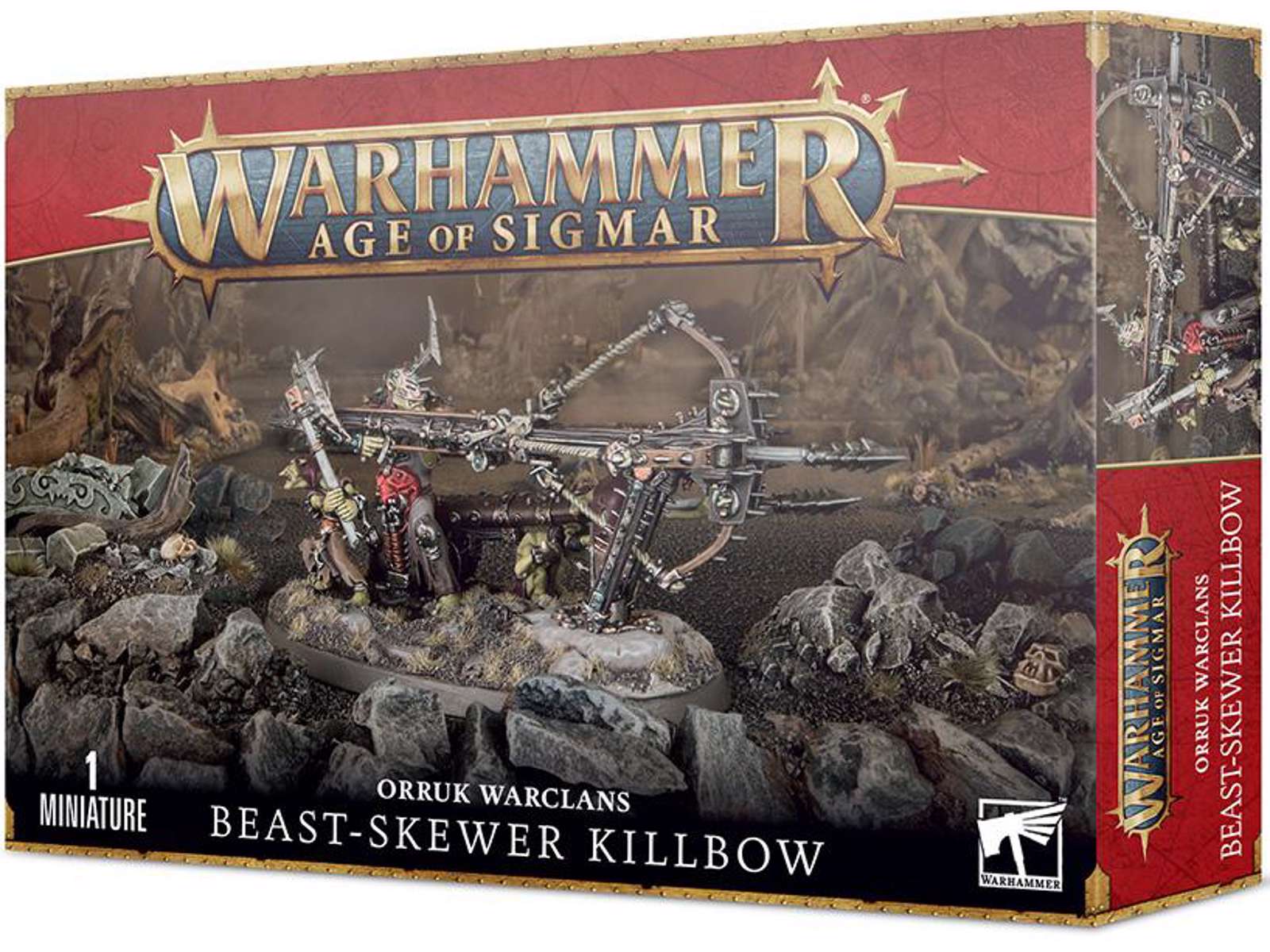 Køb Orruk Warclans BeastSkewer Killbow Warhammer 8960 hos Superhelten Legetøj