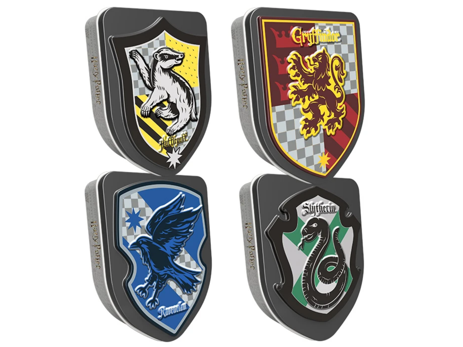 Køb Harry Potter Jelly beans house tin collection hos Superhelten Legetøj