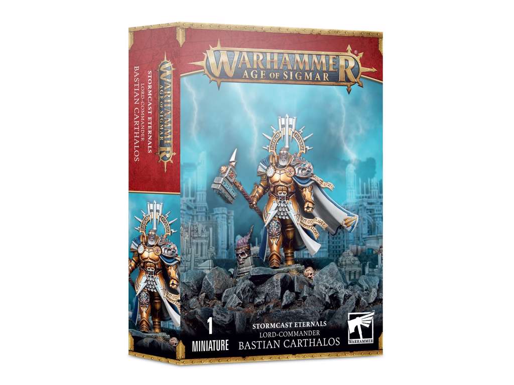 Warhammer Age of Sigmar Stormcast Eternals Lord-Commander Bastian Carthalos main image 0