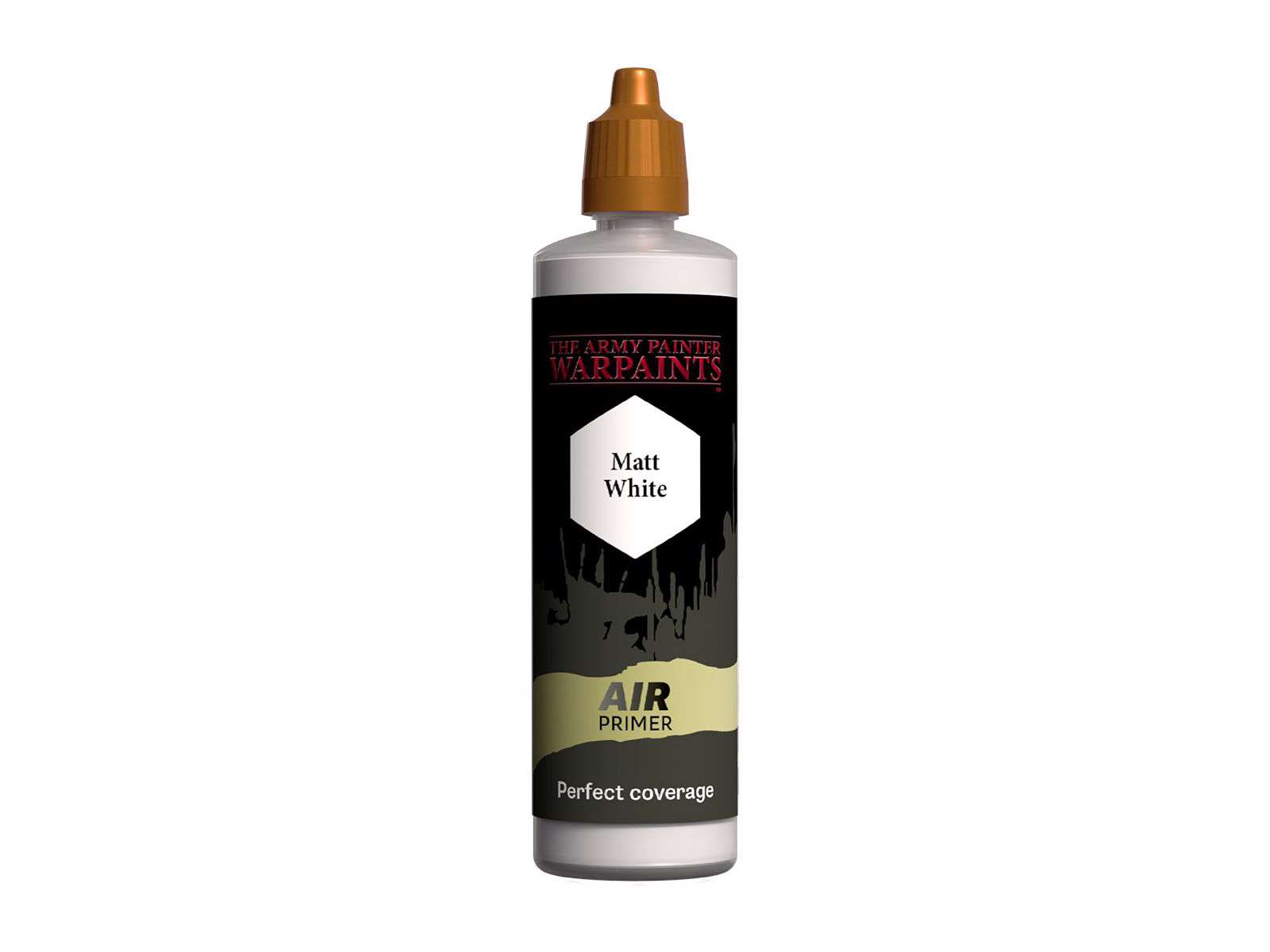 Køb Army Painter Air Brush Primer Matt White 100 ml hos Superhelten Legetøj