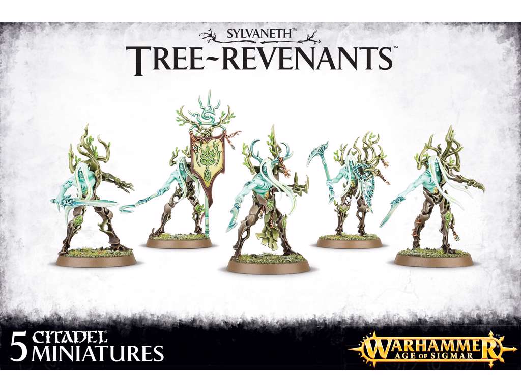 Games Workshop 99120204016" Age Of Sigmar Sylvaneth Tree-Revenants Figura De Acción