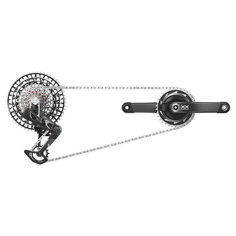 SRAM XXSL T-Type Eagle Transmission Powermeter AXS