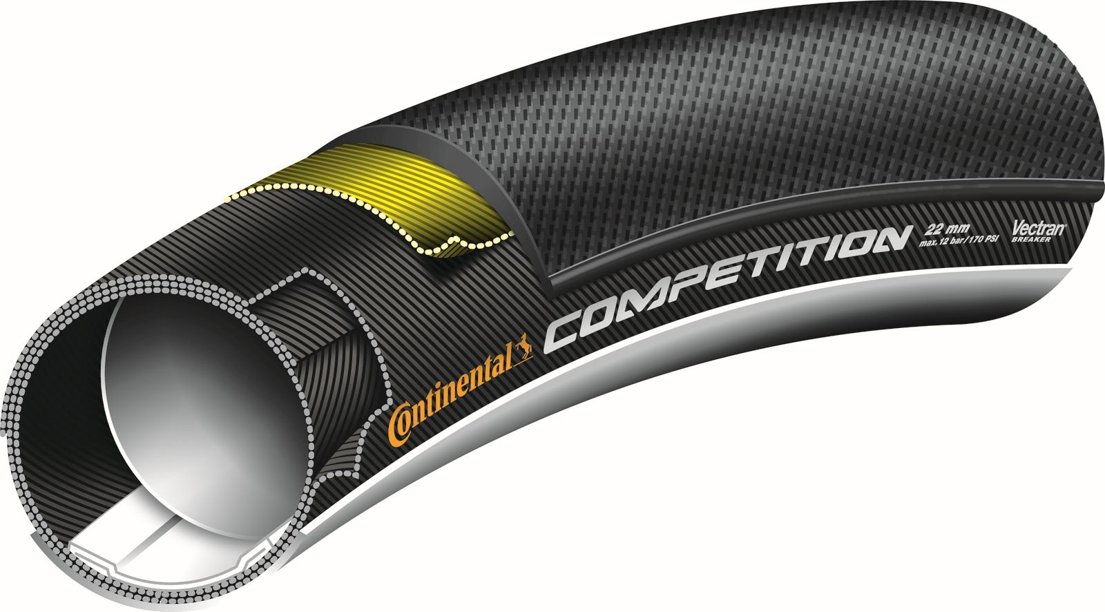 CONTINENTAL Competition Tubular 700c 25 - Image 2
