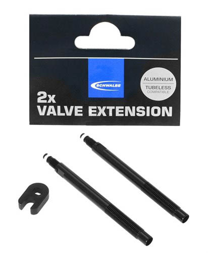 SCHWALBE Tubeless compatible valve extension