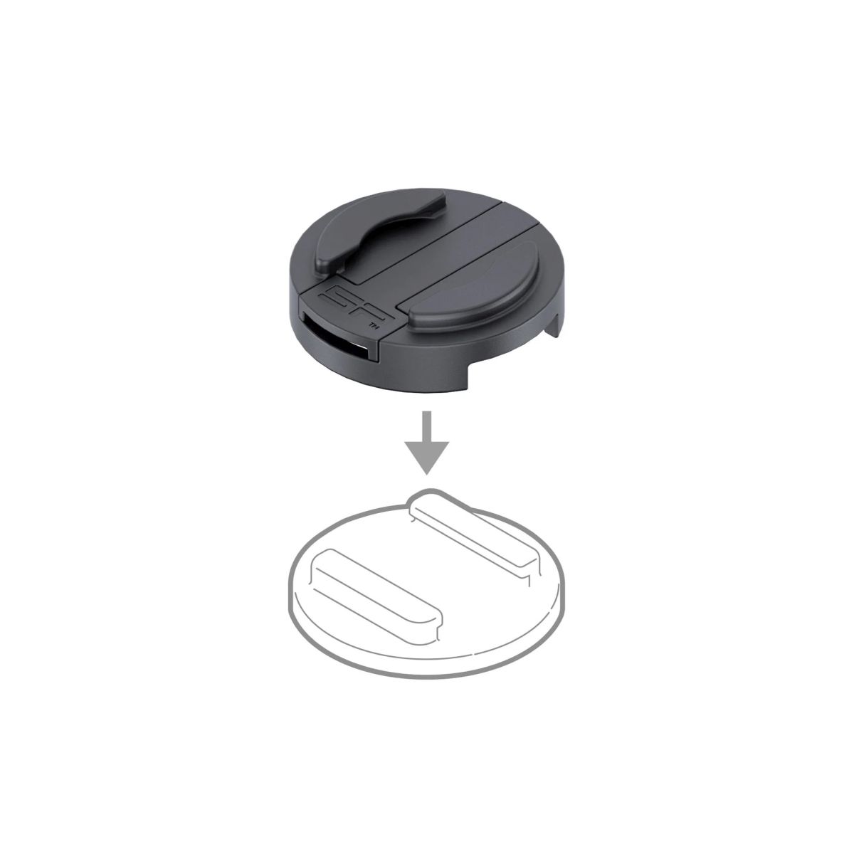 SP CONNECT Spare part Adapter SPC+ Black
