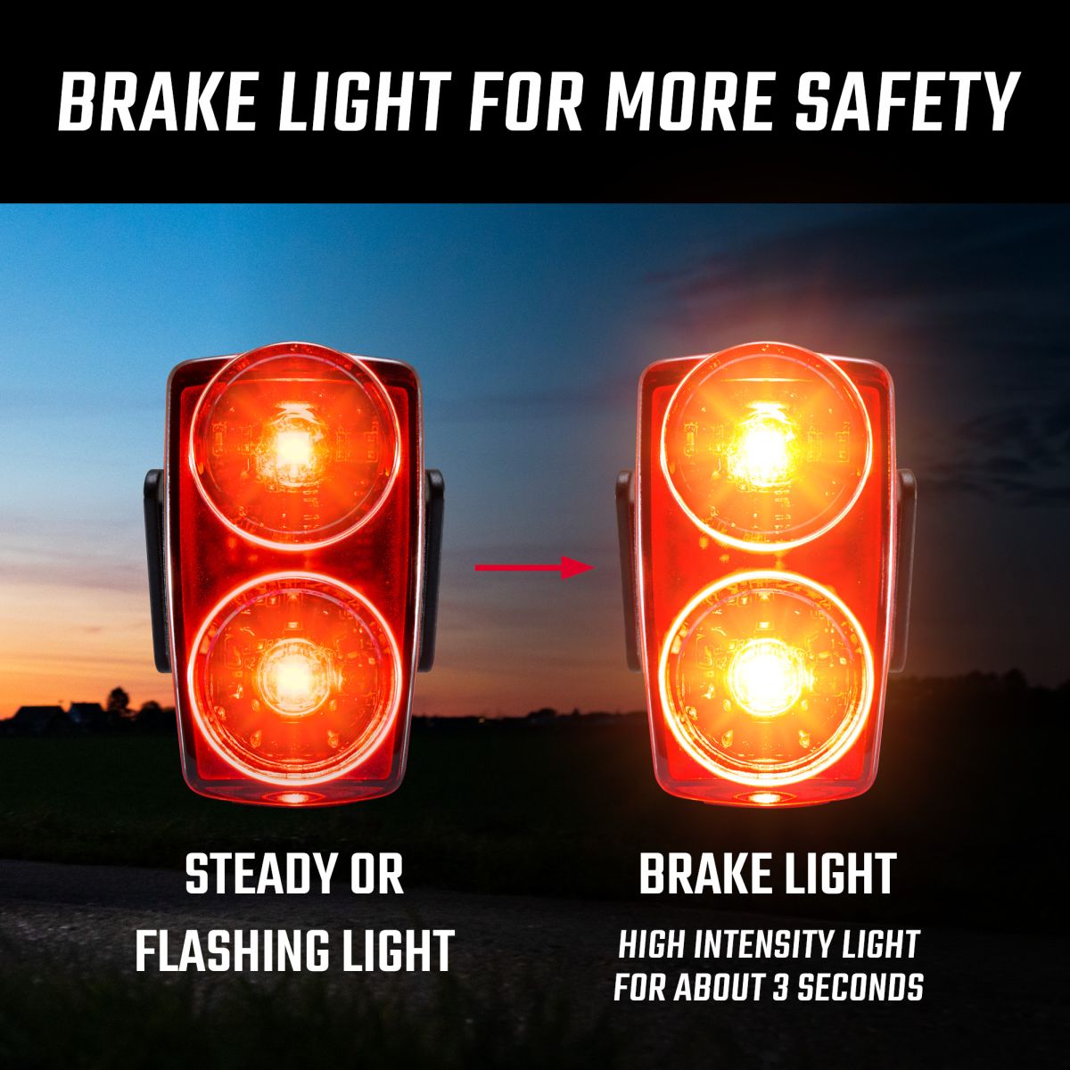 SIGMA Rear light Buster RL 150 brake - Image 4