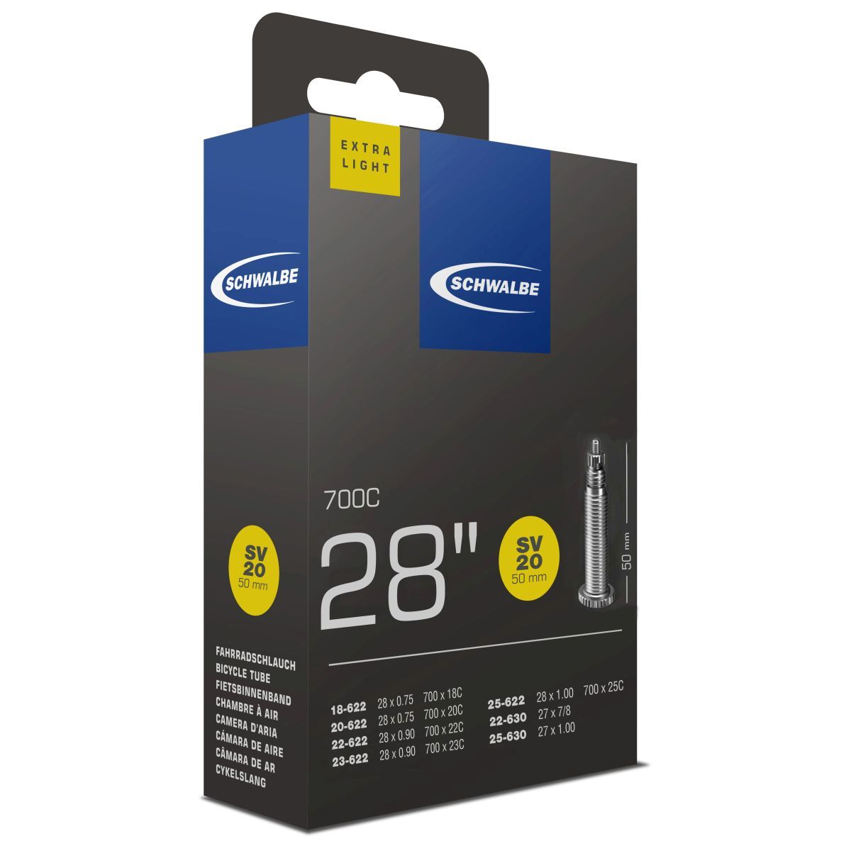 SCHWALBE SV20 EXTRA LIGHT