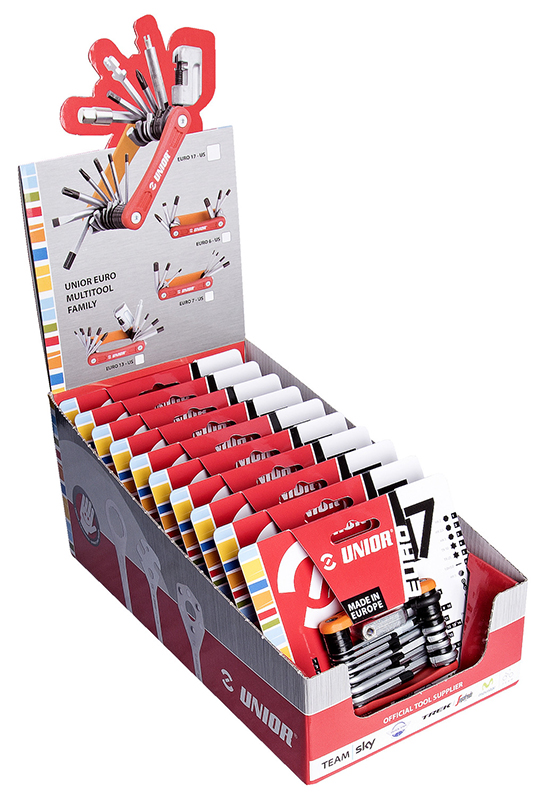 UNIOR Multi-tool EURO17 Red