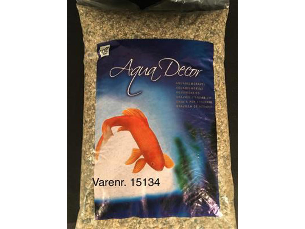 Akvariegrus klar 3-6 mm 10 kg.