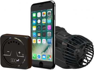 Sicce XStream SDC Wi-Fi Propellerpumpe – 12V – 2,2 m Kabel – Appstyring & 360° Rotation