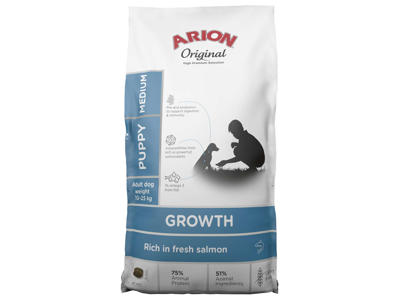 Arion Original Growth Fish Medium 12kg