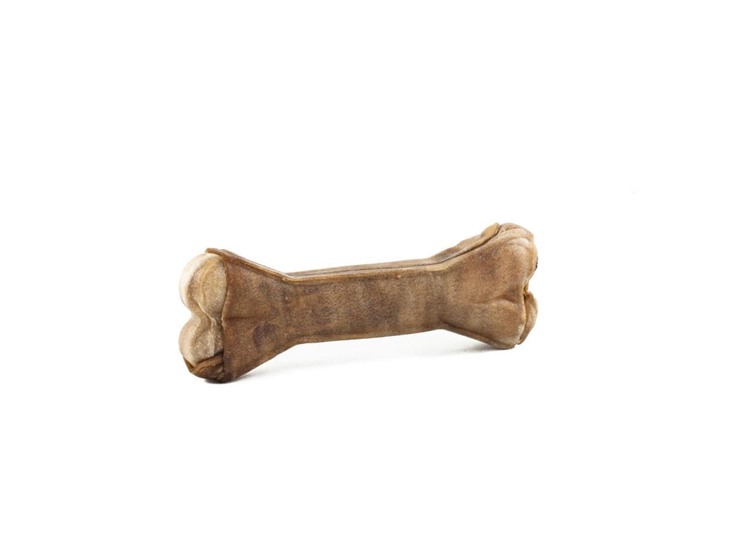 Presset ben 100 % hjortehud 17 cm / 80 g.