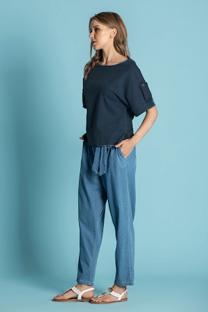 Suzy-LI / Loose / Navy