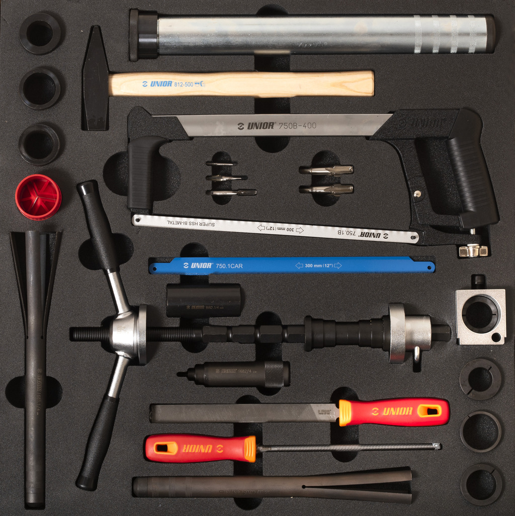 UNIOR Set of tools in tray 2 for 2600C