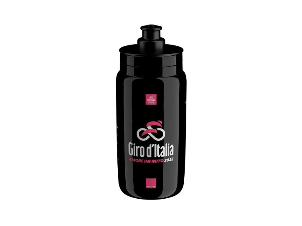 Elite Fly Teams 2025 - Drikkedunk 550ml - Giro d'Italia Black Map