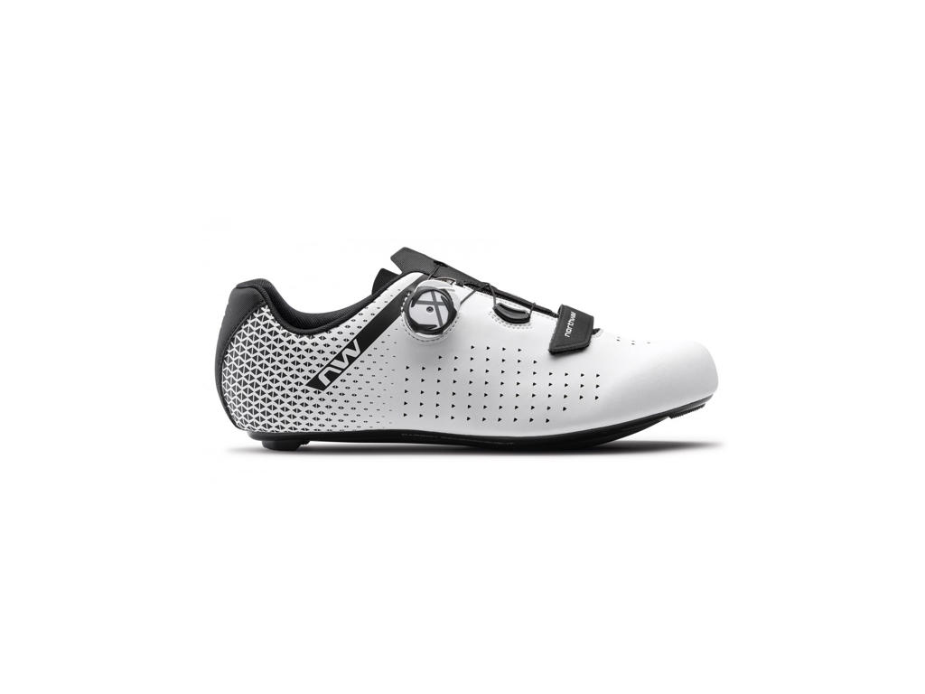 Northwave - Core Plus 2 - Cykelsko - Hvid/Sort-40,5