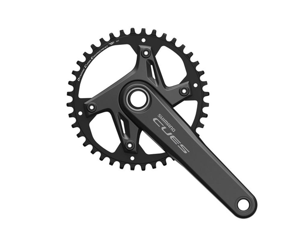 Shimano GRX Kranksæt - 12 Speed - 42T - 170mm pedalarm - FC-RX820-1 - Sort