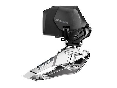 SRAM Rival AXS E1 Braze-on forskifter til 30/43 og 33/46 tands klinge kombination