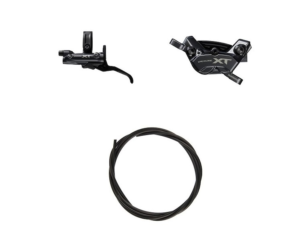 Shimano XT M8220 - Hydraulisk bremsesæt til MTB - For/venstre - 4 piston