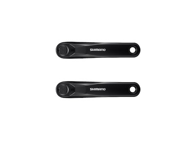 Shimano Steps - Pedalarmset FC-E5010 - 165 mm - Sort - Uden klinge