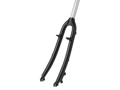 No Name Trekking forgaffel - 1 1/8" - 28" - Aluminium - Mat sort