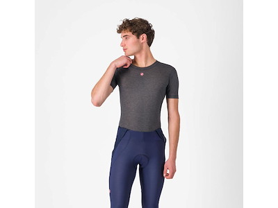 Castelli Medio Baselayer SS - Svedundertrøje - Melange Gray