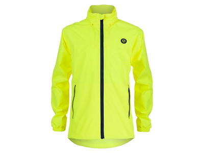 AGU GO Kids Jakke - Regnjakke - Neon Yellow