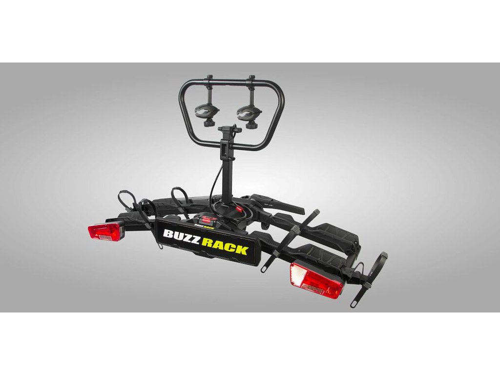 Buzzrack Scorpion Pro 2 – Cykelholder til 2 cykler – 13 pol – Sammenklappelig