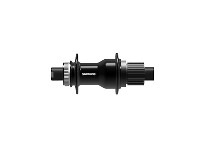 Shimano - Bagnav E-Thru til Disk center lock og  12 speed - 142mm bred - Til 28 eger - FH-TC500-MS