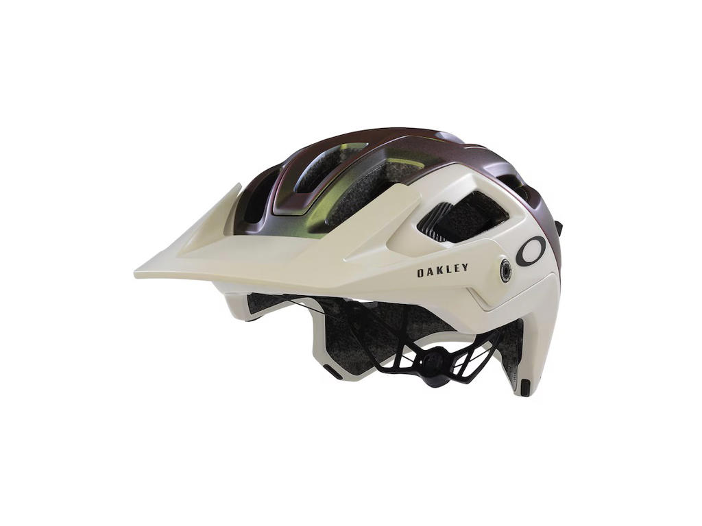 Oakley DIRT5 Maven - Cykelhjelm - Satin Mist Sølv/Grøn - 55-59 cm