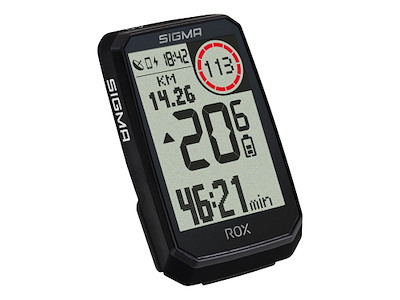 Sigma Rox 4.0 Endurance - Cykelcomputer med GPS - Sort