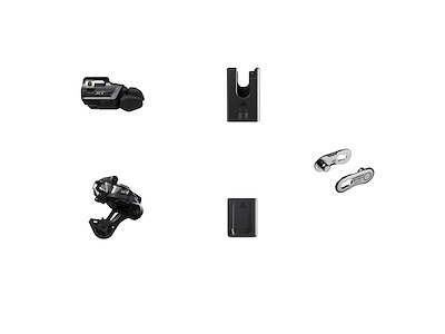 Shimano XT M8250 - Opgraderingskit - Di2 - Elektronisk trådløs - GS og trigger med I-Spec
