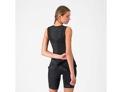 Castelli Pro Mesh Sleeveless Baselayer - Svedundertrøje - Sort - Dame