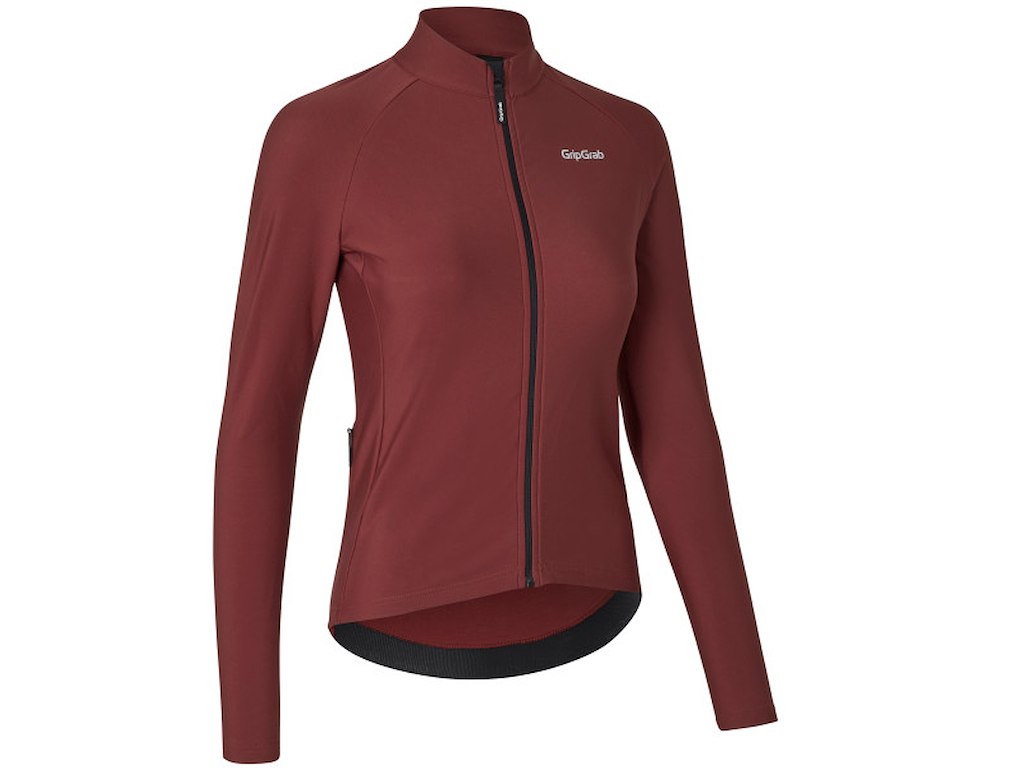 GripGrab W's PACR Thermal Long Sleeve Jersey - Cykeltrøje - Dame - Rød