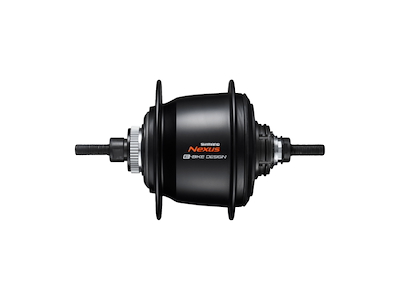 Shimano Nexus - Bagnav med 5 gear - 187mm aksel, til 32 eger - sort - SG-C7000-5D til skivebremse